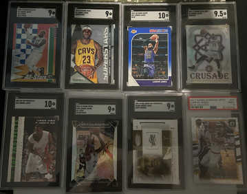 Lebron James Graded Lot