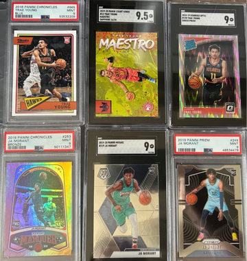 Trae Young Ja Morant Lot 