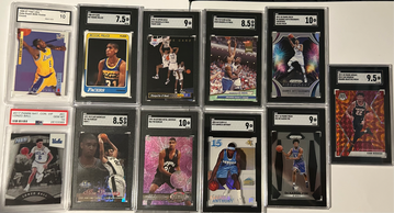 Huge Graded Lot Bryant, Miller, Anthony, O’Neal And More 
