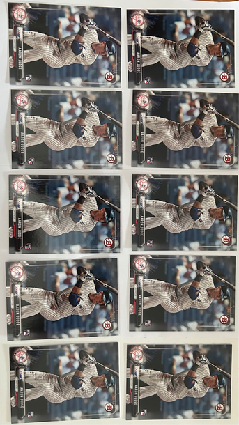 10 Aaron Judge 2017 Topps Bowman #32