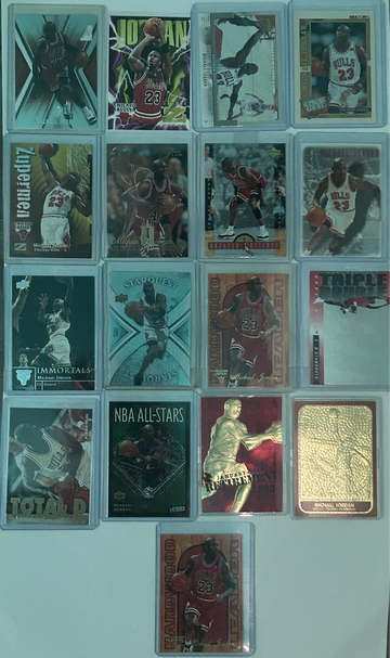 Michael Jordan Lot Some Numbered Gold 