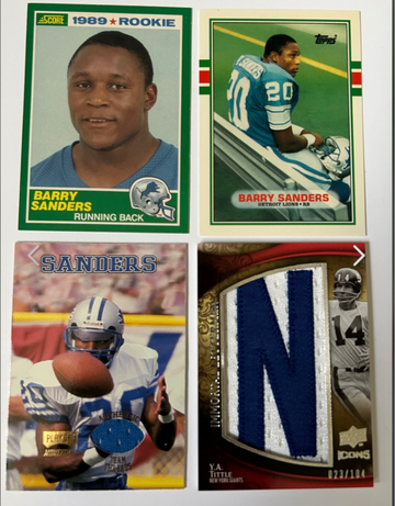 Barry Sanders YA Tittle 