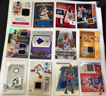 NBA Patch Auto Lot Hill McGrady Ming Malone Olajuwon