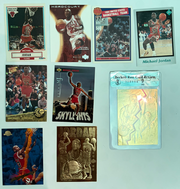 Michael Jordan Lot Gold Ultra Fleer 