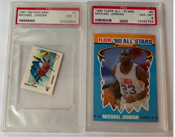 Michael Jordan Graded Lot