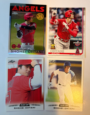 Shohei Ohtani Lot Chrome Opening Day