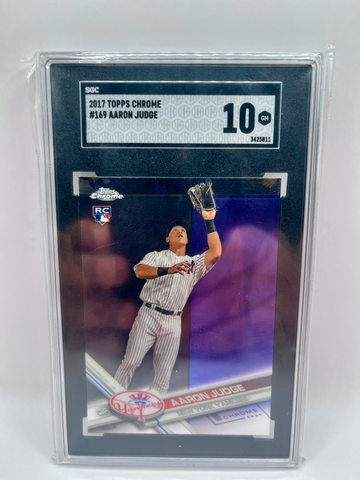 2017 Aaron Judge Topps Chrome SGC 10