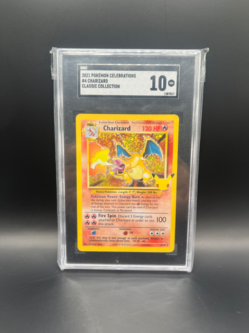 2021 Pokemon Charizard Celebrations SGC 10