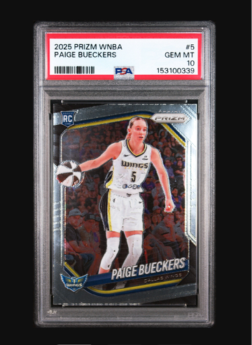 2025 Panini Prizm WNBA Paige Bueckers 5 PSA 10