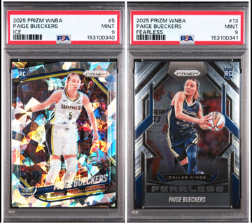 2025 Panini Prizm WNBA Paige Bueckers PSA 9’s BOTH PICTURED INCLUDED
