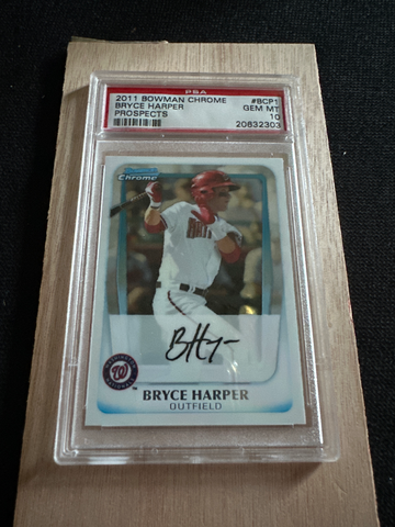 2011 Bowman Chrome Prospects Bryce Harper 