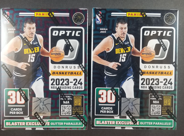 2023-24 Panini Donruss Optic Basketball Lot of (2) Blaster Box