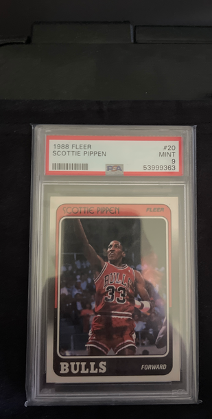 1988 Fleer Scottie Pippen Rookie