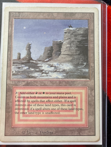 MTG Plateau lands