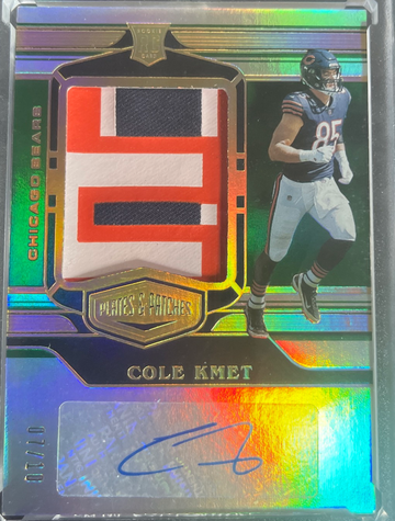 2020 Cole Kmet RPA gold /10