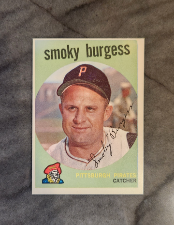1959 Topps #432 Smoky Burgess 