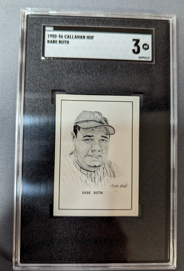 1950-56 Callahan BABE RUTH SGC 3