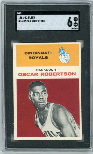 1961 Fleer #36 Oscar Robertson SGC 6
