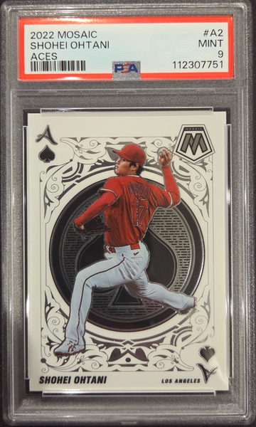 2022 Mosaic Shohei Ohtani Aces PSA 9