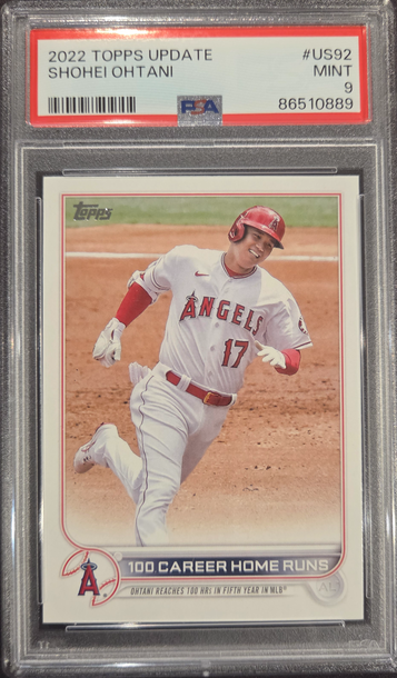 2022 Topps Update Shohei Ohtani PSA 9