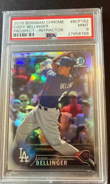 2016 Bowman Chrome Cody Bellinger Prospect Refractor /499