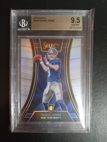 2018 select XRC Daniel Jones BGS 9.5 RC 