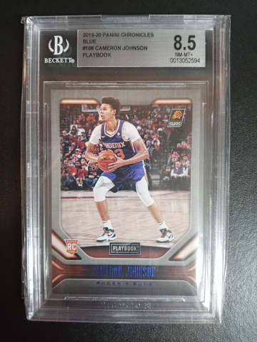 2019-20 panini Chronicles blue playbook #188 Cameron Johnson RC 1/99 