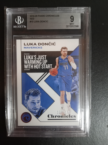 2019-20 Panini Chronicles red #15 Luca Doncic 124/149