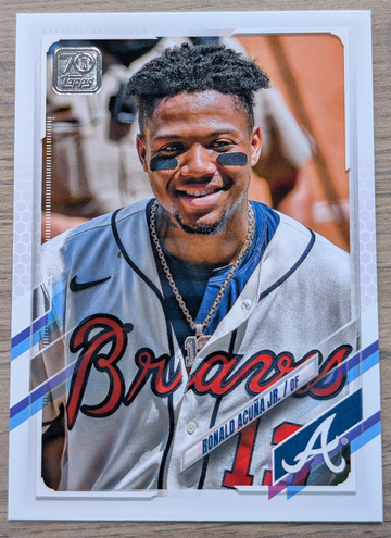 2021 Topps Update Ronald Acuna Jr Image Variation SP #US263