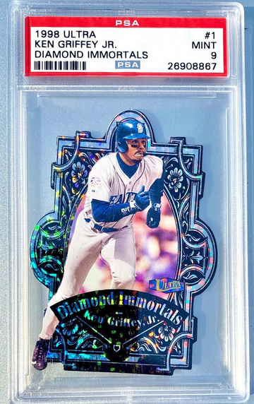 1998 Fleer Ultra Diamond Immortals Ken Griffey JR PSA 9 SSP