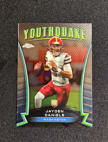 Jayden Daniels - 2024 Topps Chrome Football RC YouthQuake