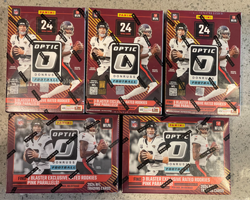 Lot of 5: 2024 Optic Target Blaster Boxes