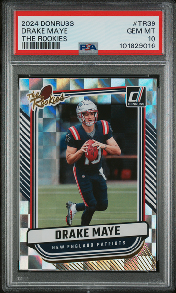 2024 DRAKE MAYE (RC) Donruss The Rookies #TR39 PSA 10 GEM MINT