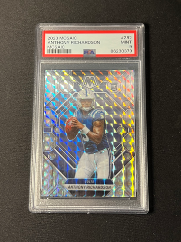 2023 Mosaic Mosaic #282 Anthony Richardson PSA 9 