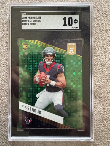 CJ Stroud RC Elite Green Disco SGC 10