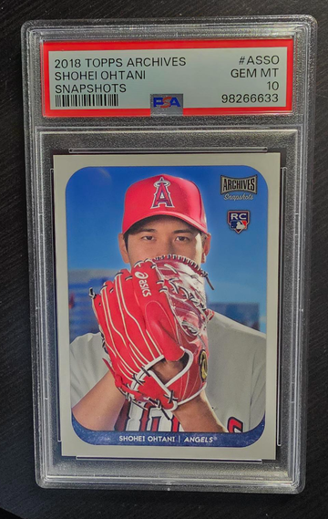 2018 Topps Archives Snapshots Shohei Ohtan RC
