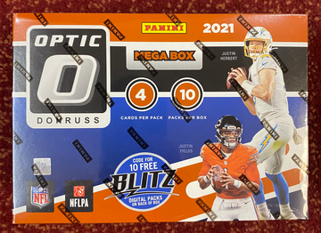 2021 Optic Mega Football box