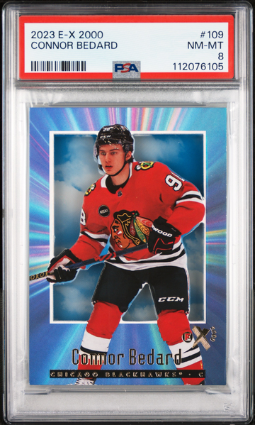 2023 E-X 2000 CONNOR BEDARD PSA 8