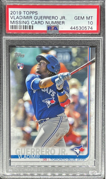 2019 Topps SP NNO Vladimir Guerrero Jr PSA 10 RC