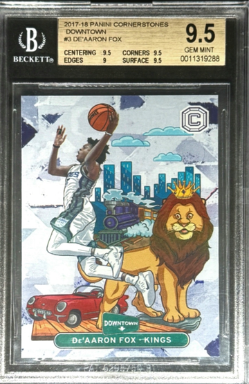 2017 Cornerstones Deaaron Fox Downtown BGS 9.5