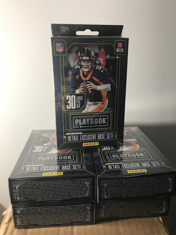 (5) 2020 Panini Playbook Hanger Boxes