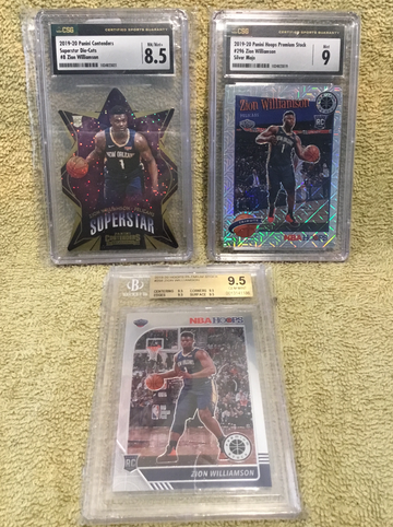 2019-20 Panini rookie bundle Zion Williamson