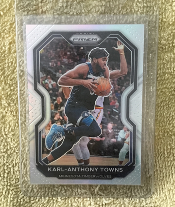 2020 prizm Karl-Anthony Towns silver