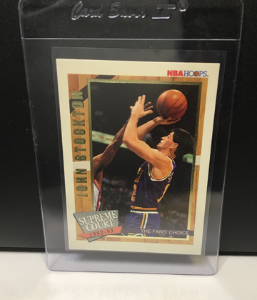 1992 Hoops Supreme Court, John Stockton