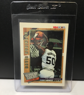 1992 Hoops Supreme Court David Robinson