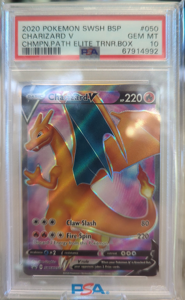 2020 Pokemon Charizard V Champion's Path PSA 10