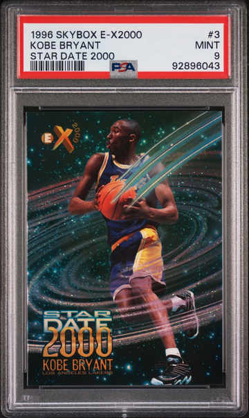 Kobe Bryant Rookie Skybox star date PSA 9 🔥