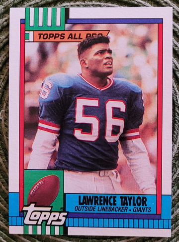 Lawrence Taylor 1990 Topps #52 Giants NrMt