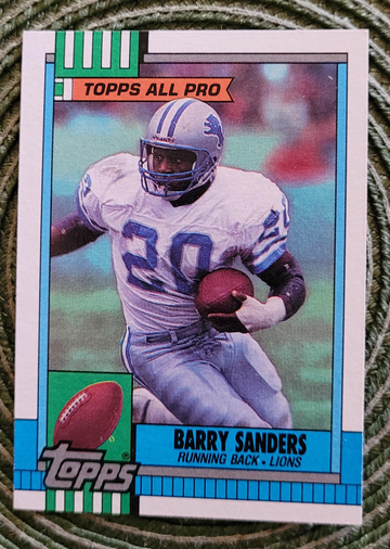 Barry Sanders 1990 Topps #352 Lions