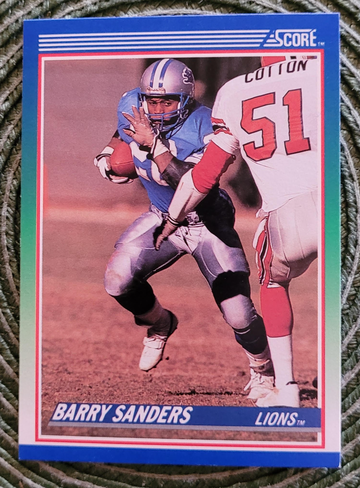 Barry Sanders 1990 Score #20 Lions